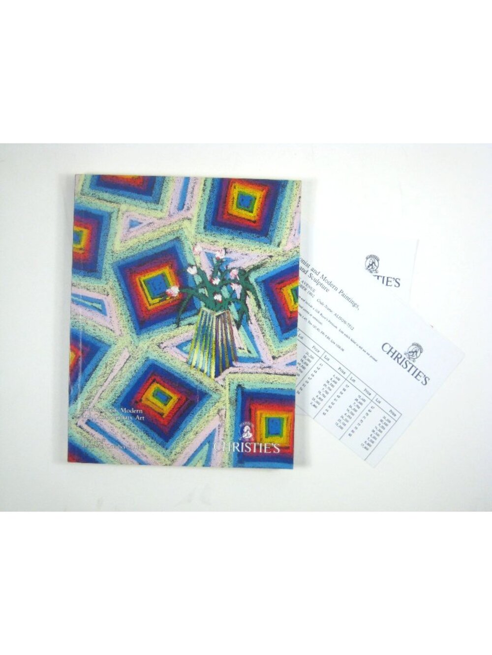 Christies 1992 Modern Contemporary Art Auction Catalog Results New York 7512 751